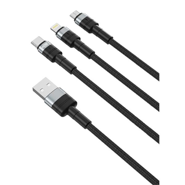 CABLE MULTIPLE USBA 3 IN 1