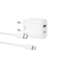 CARGADOR Y CABLE LIGHTNING 20W