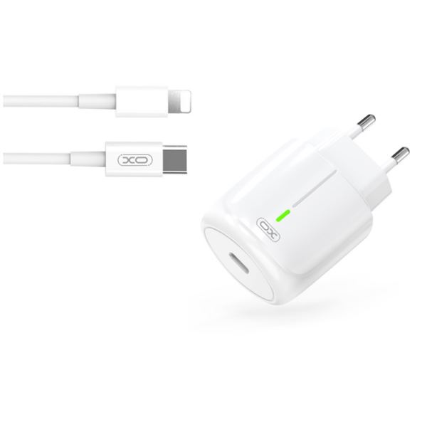 CARGADOR Y CABLE LIGHTNING 20W