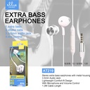 AURICULARES EXTRA BASS CON CABLE Y MIC