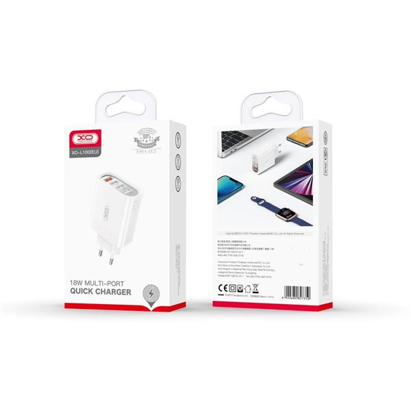 CARGADOR MULTIPLE 18W