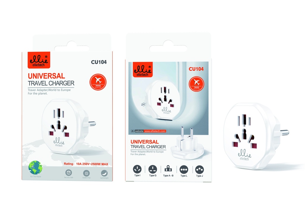 ADAPTADOR UNIVERSAL VIAJE 10A