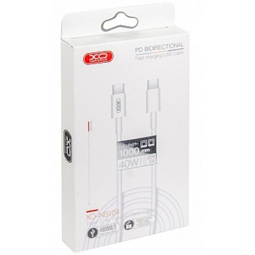 [XO-NB124] CABLE TIPO C A TIPO C 40W