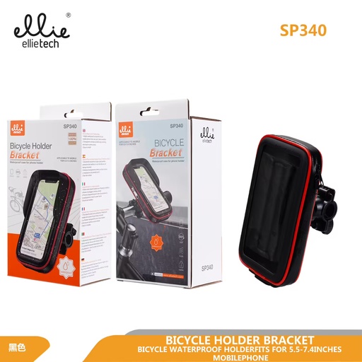 [SP340] SOPORTE BICI 5.5 A 7.4 INCH WATERPROOF ANTIREFLEJO