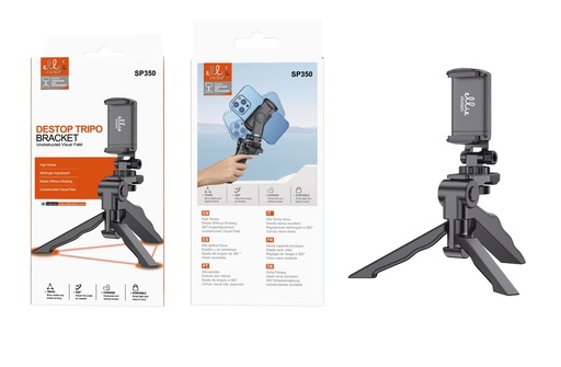 [SP350] TRIPODE PORTABLE Y ESCRITORIO 360º 