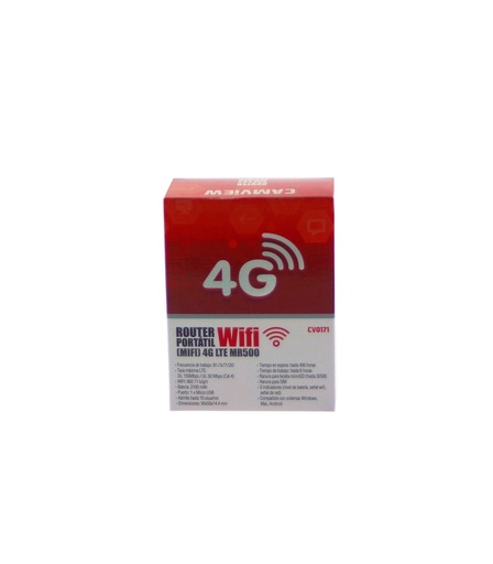 [MR500] CAMVIEW MIFI 4G LTE